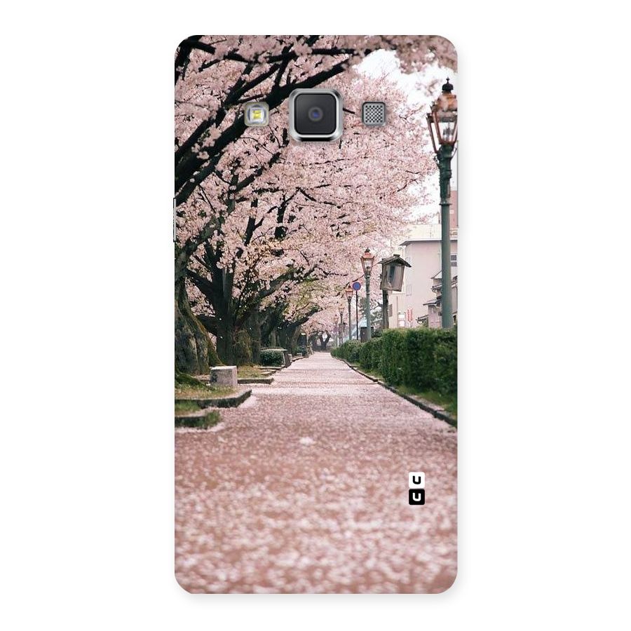 Street In Pink Flowers Back Case for Galaxy Grand 3