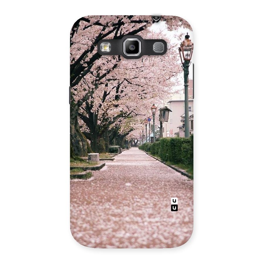 Street In Pink Flowers Back Case for Galaxy Grand Quattro