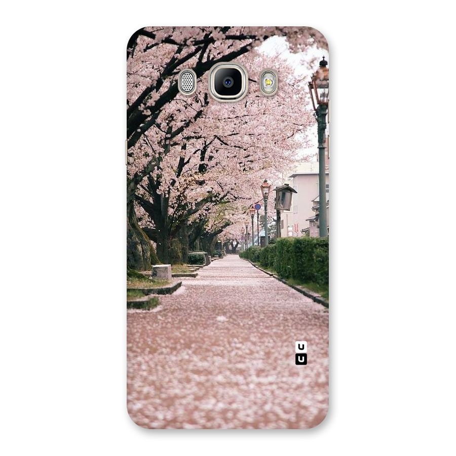 Street In Pink Flowers Back Case for Galaxy On8