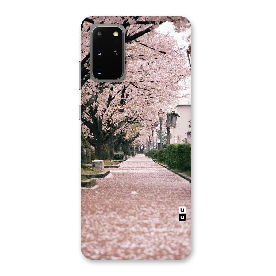 Street In Pink Flowers Back Case for Galaxy S20 Plus