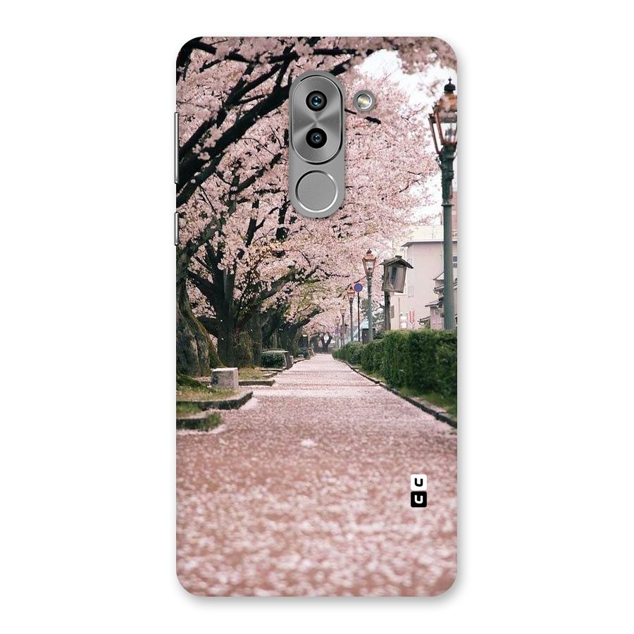 Street In Pink Flowers Back Case for Honor 6X