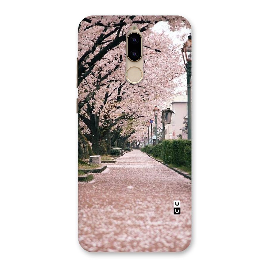 Street In Pink Flowers Back Case for Honor 9i