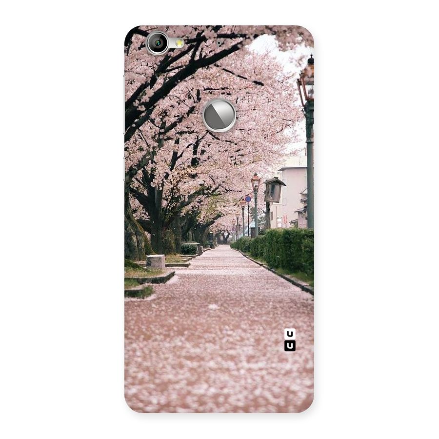 Street In Pink Flowers Back Case for LeTV Le 1s