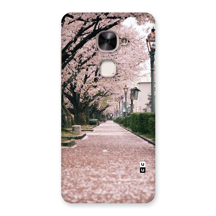 Street In Pink Flowers Back Case for Le 2