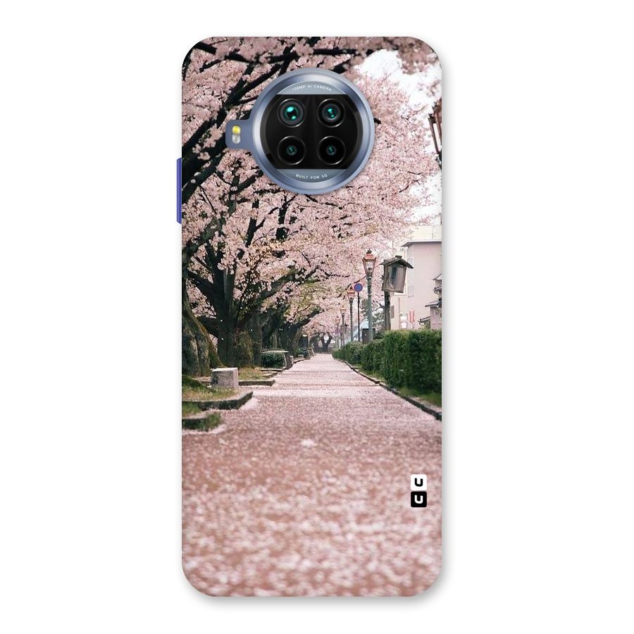Street In Pink Flowers Back Case for Mi 10i