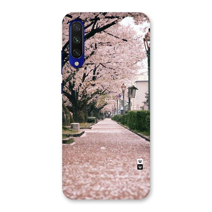 Street In Pink Flowers Back Case for Mi A3