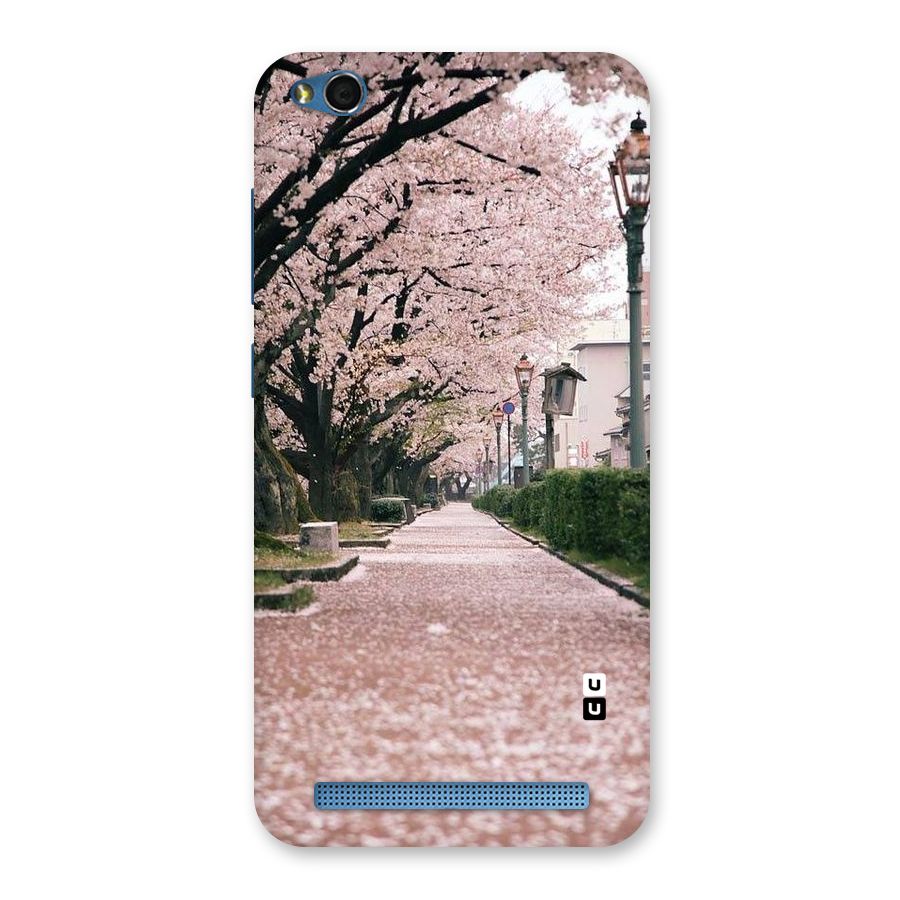 Street In Pink Flowers Back Case for Redmi 5A