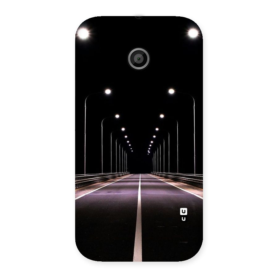 Street Light Back Case for Moto E
