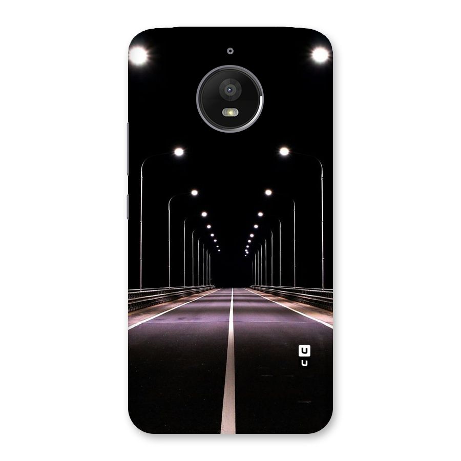 Street Light Back Case for Moto E4 Plus