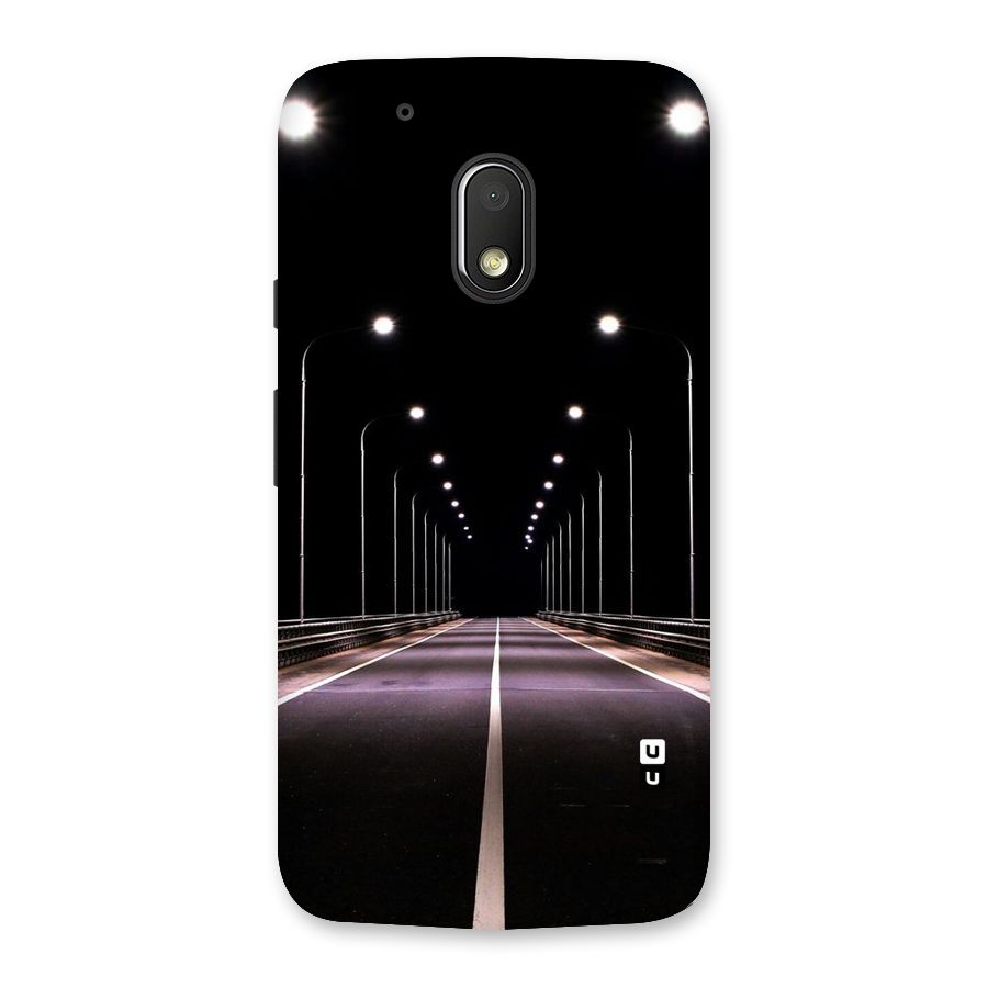 Street Light Back Case for Moto G4 Play