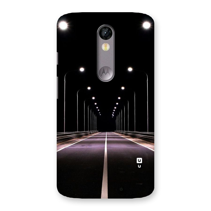 Street Light Back Case for Moto X Force