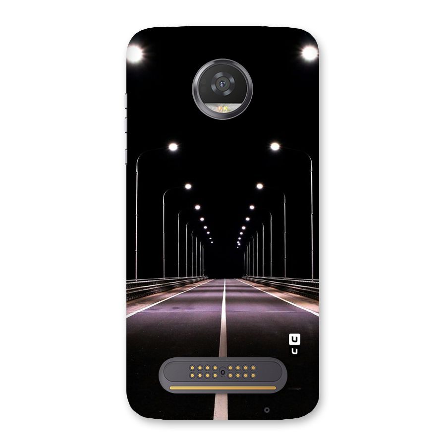 Street Light Back Case for Moto Z2 Play