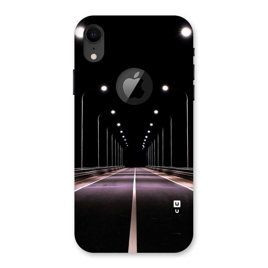 Street Light Back Case for iPhone XR Logo Cut