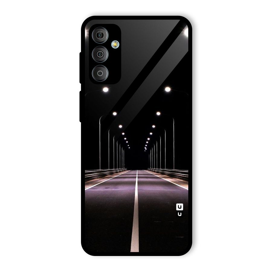 Street Light Glass Back Case for Galaxy F23