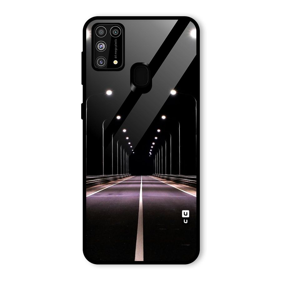 Street Light Glass Back Case for Galaxy F41