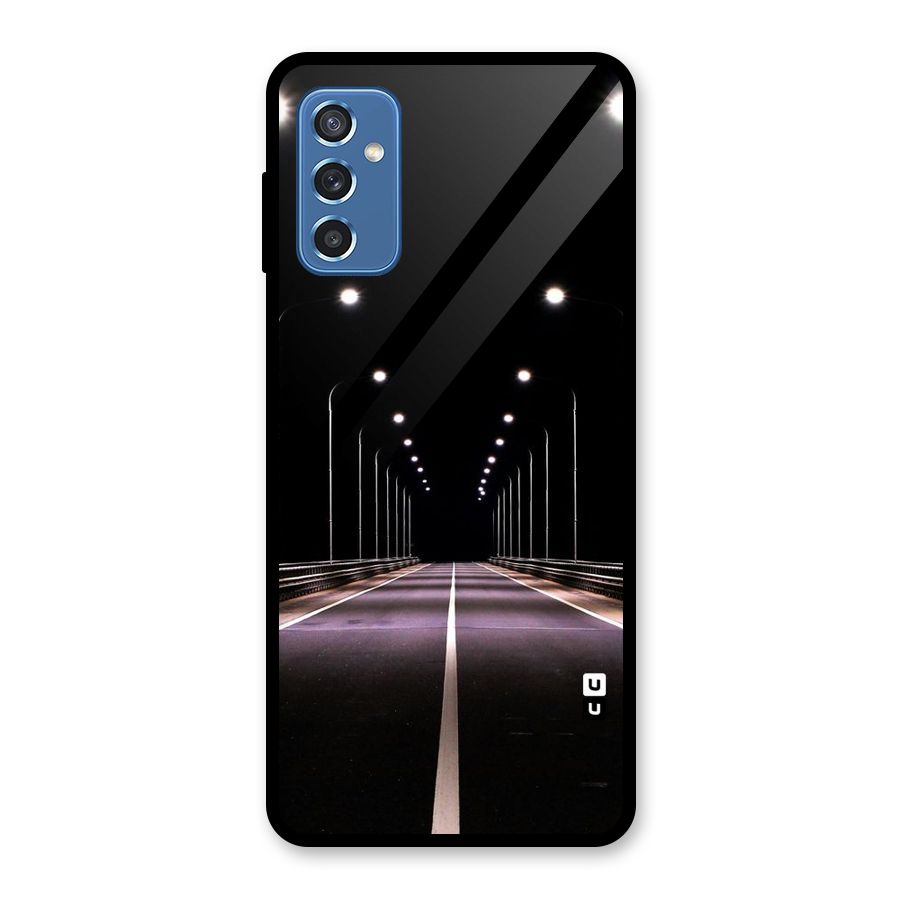 Street Light Glass Back Case for Galaxy M52 5G