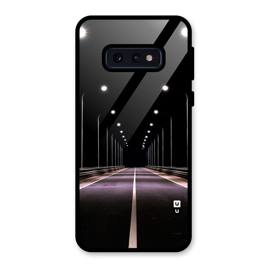 Street Light Glass Back Case for Galaxy S10e
