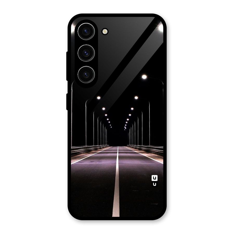 Street Light Glass Back Case for Galaxy S23