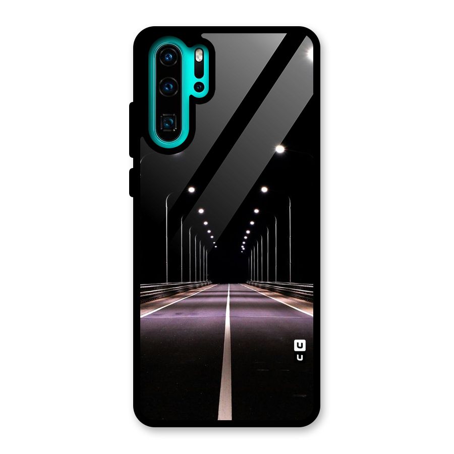 Street Light Glass Back Case for Huawei P30 Pro