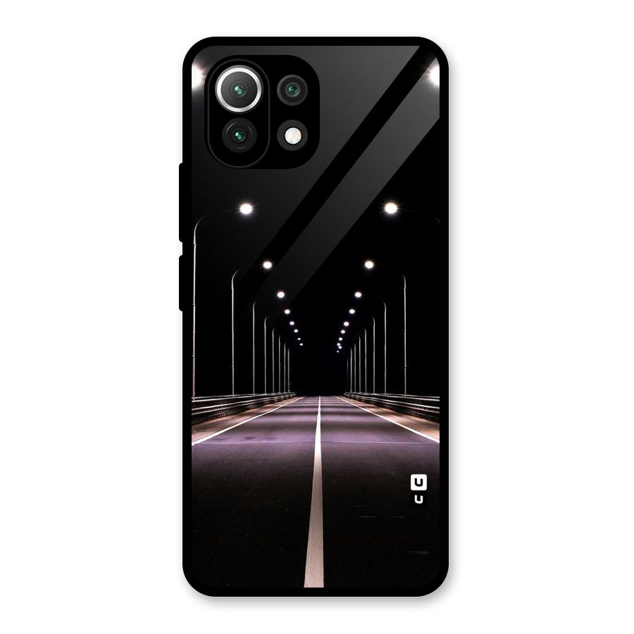Street Light Glass Back Case for Mi 11 Lite