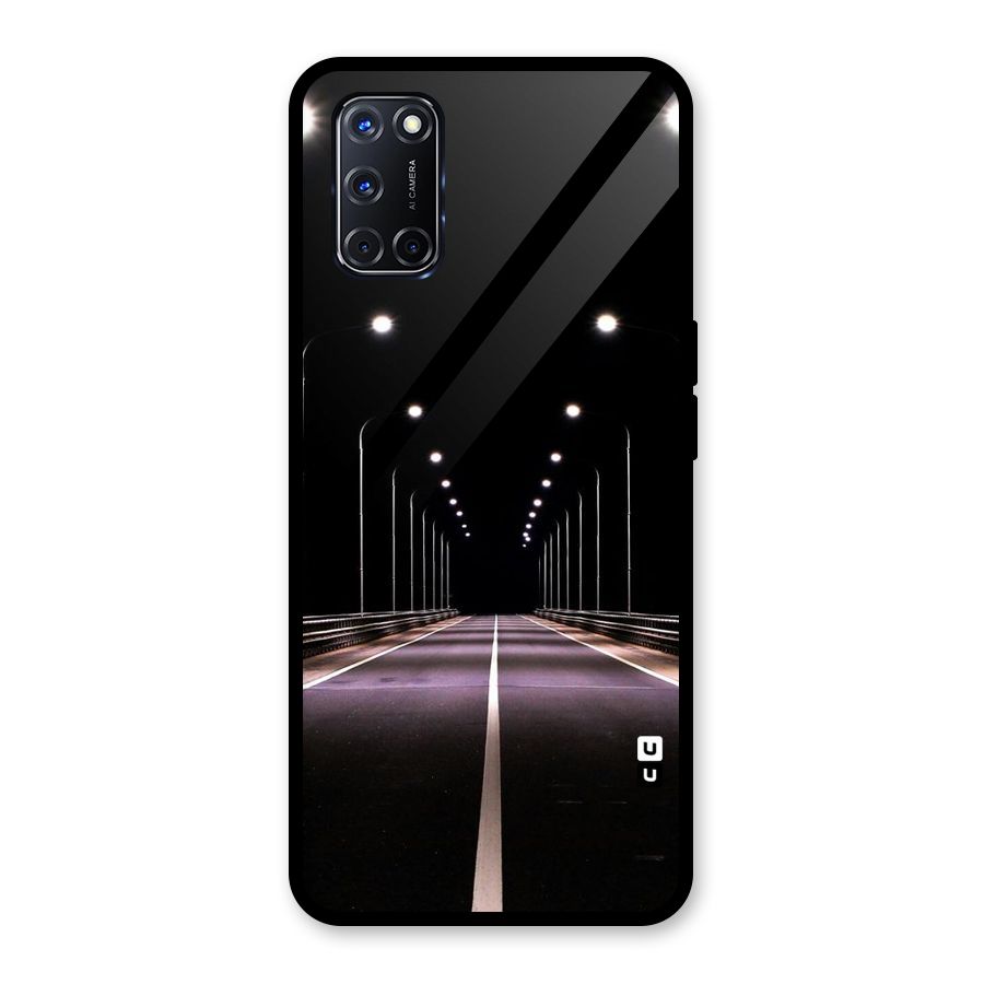 Street Light Glass Back Case for Oppo A52