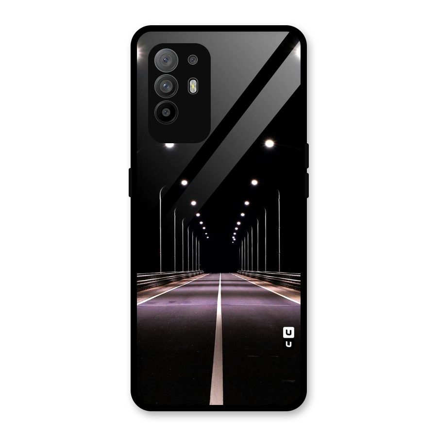 Street Light Glass Back Case for Oppo F19 Pro Plus 5G