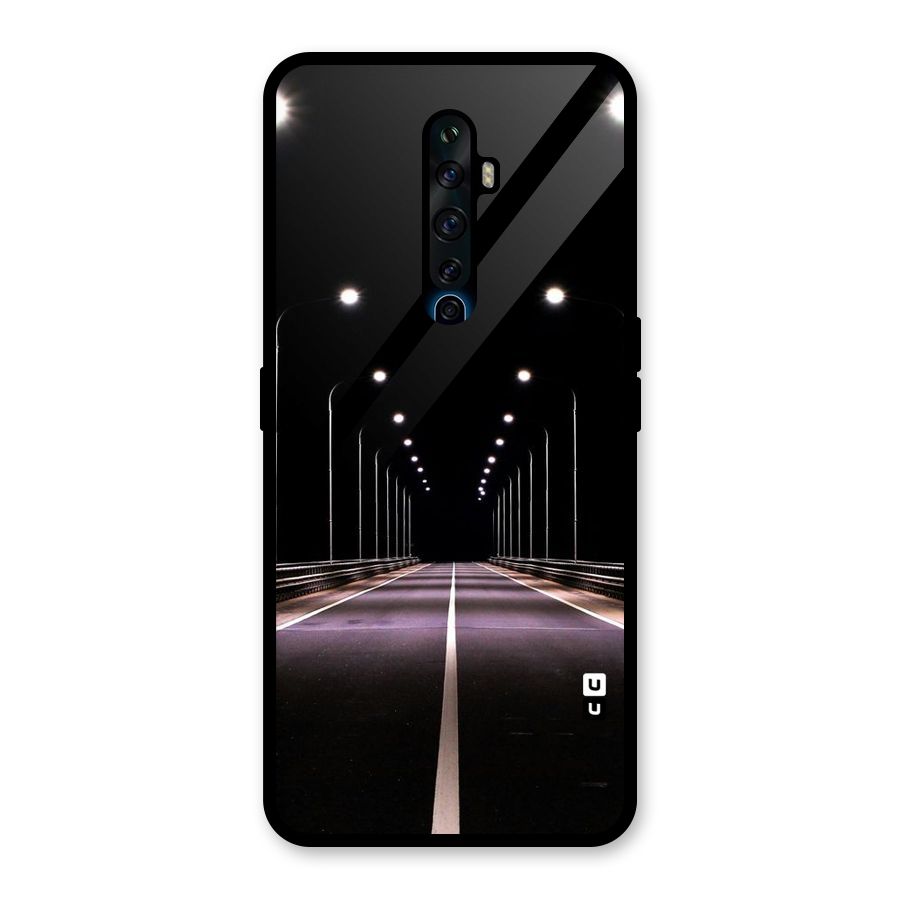 Street Light Glass Back Case for Oppo Reno2 F