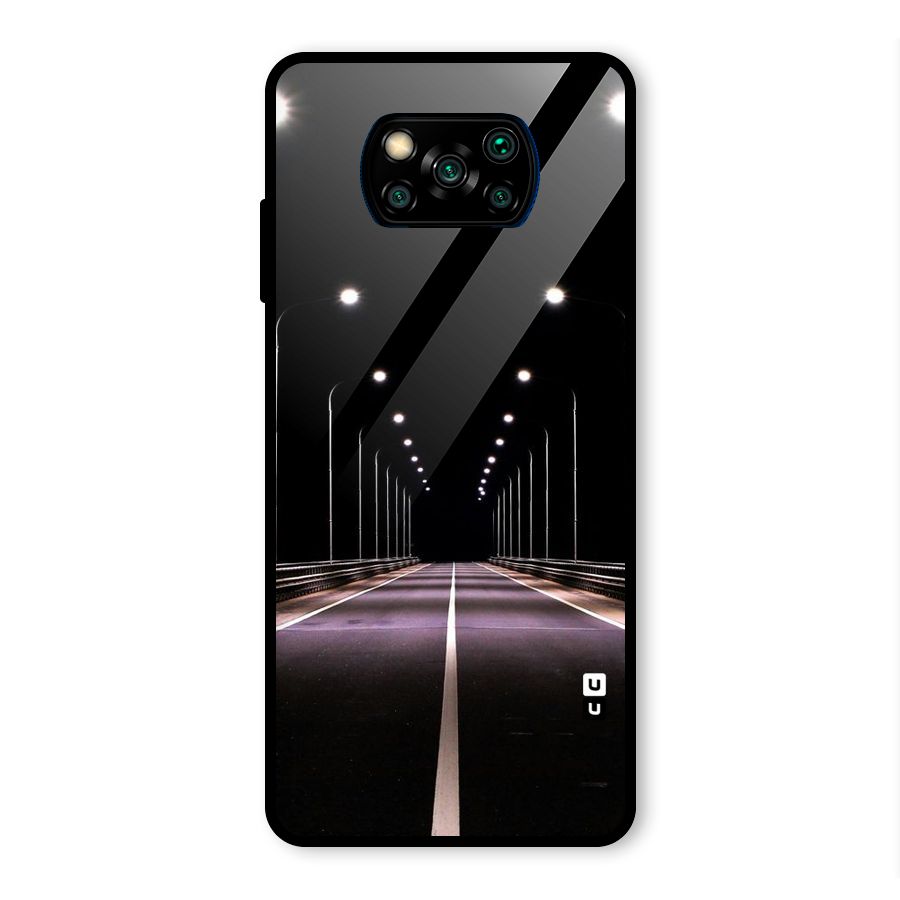 Street Light Glass Back Case for Poco X3 Pro