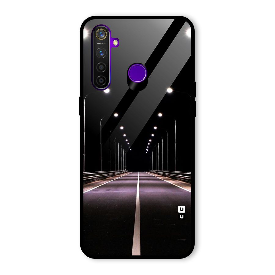 Street Light Glass Back Case for Realme 5 Pro