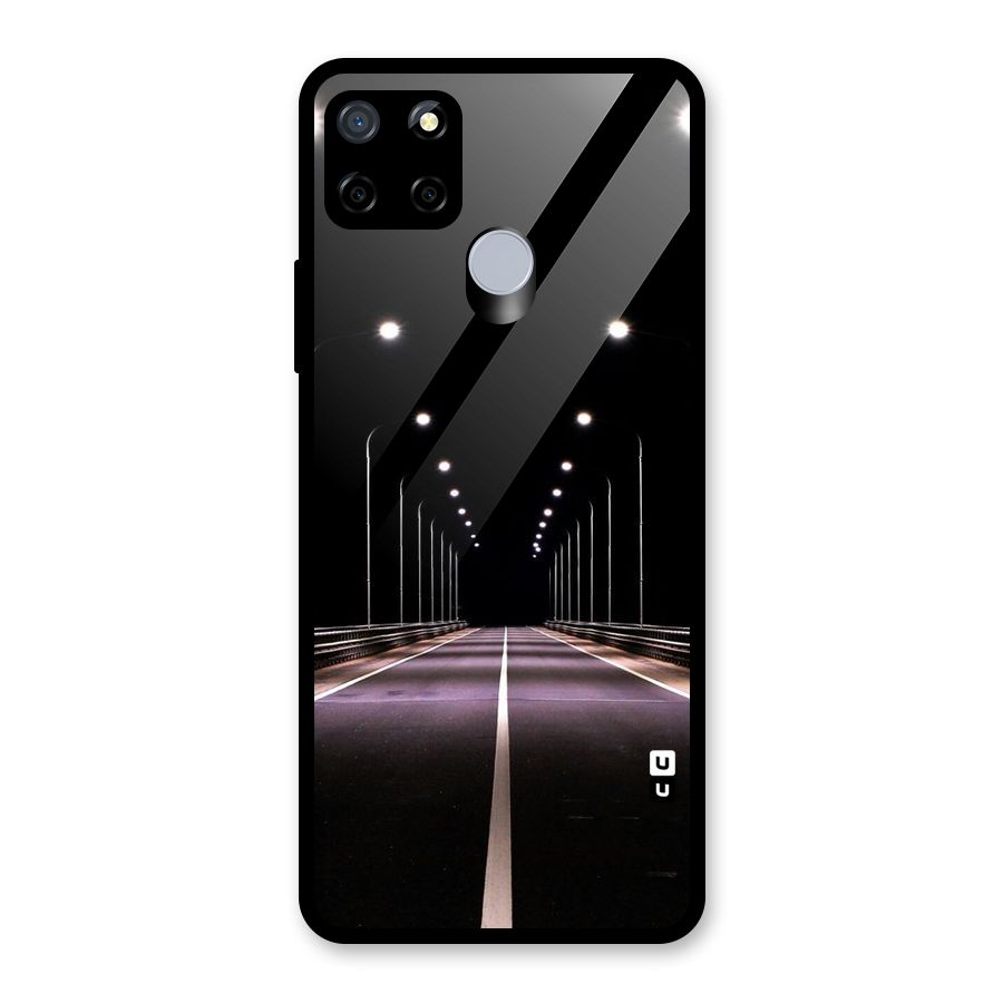 Street Light Glass Back Case for Realme C12