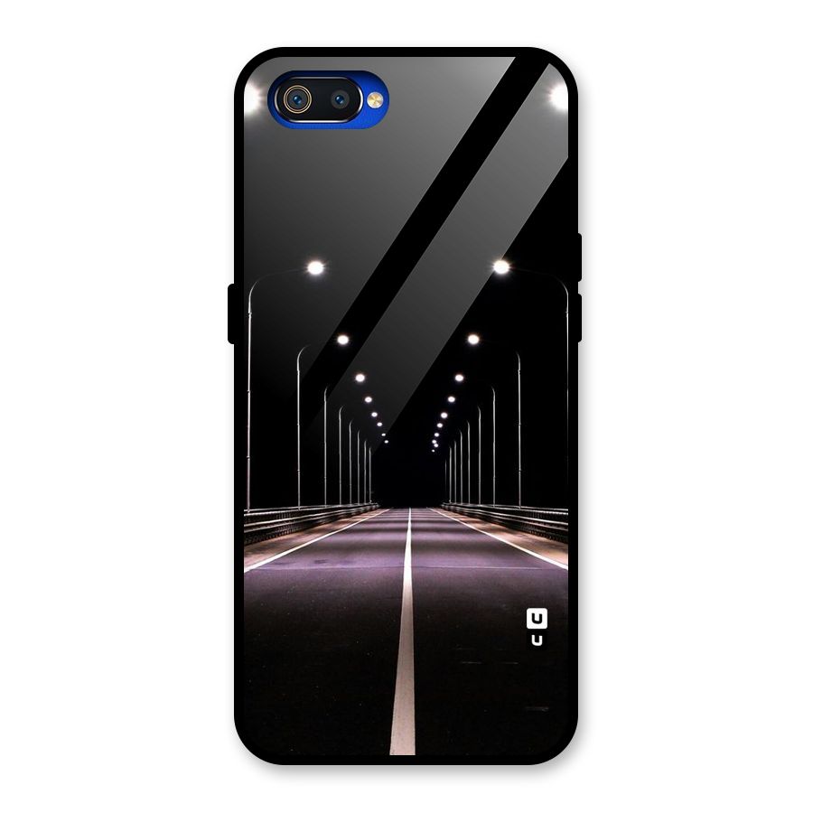 Street Light Glass Back Case for Realme C2