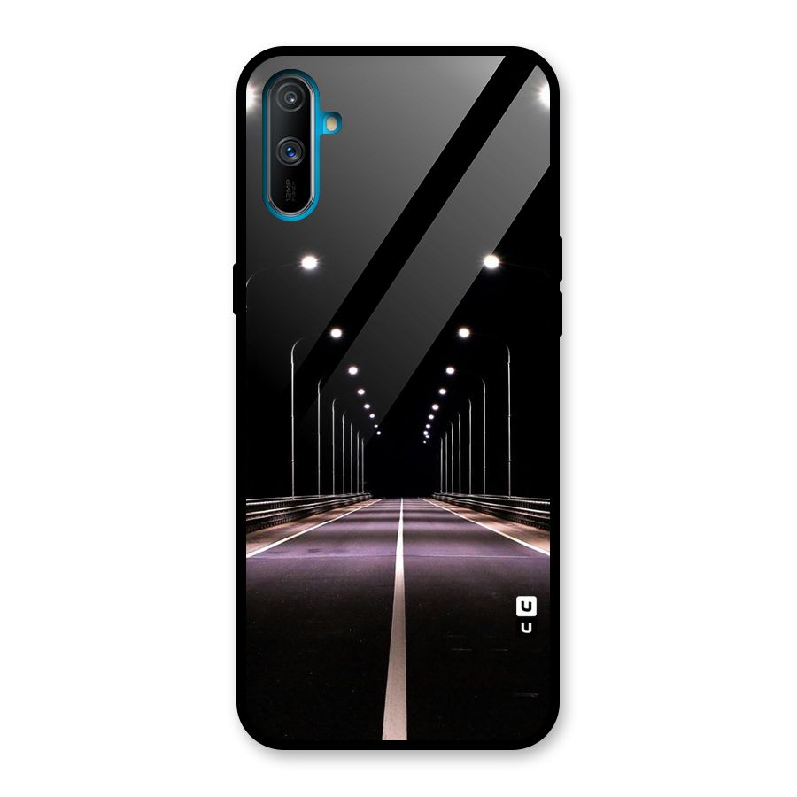 Street Light Glass Back Case for Realme C3