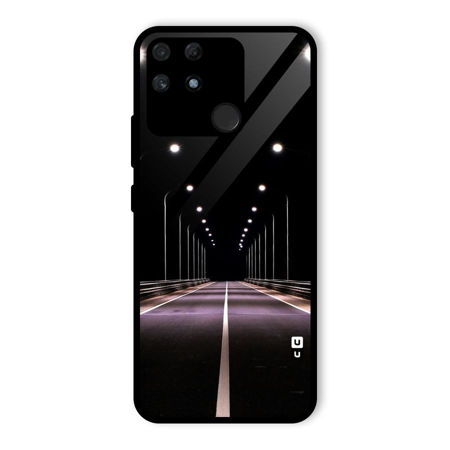 Street Light Glass Back Case for Realme Narzo 50A