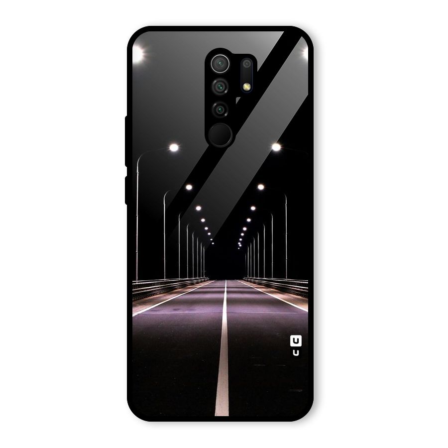 Street Light Glass Back Case for Redmi 9 Prime
