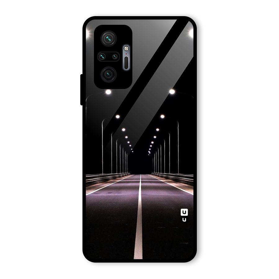 Street Light Glass Back Case for Redmi Note 10 Pro