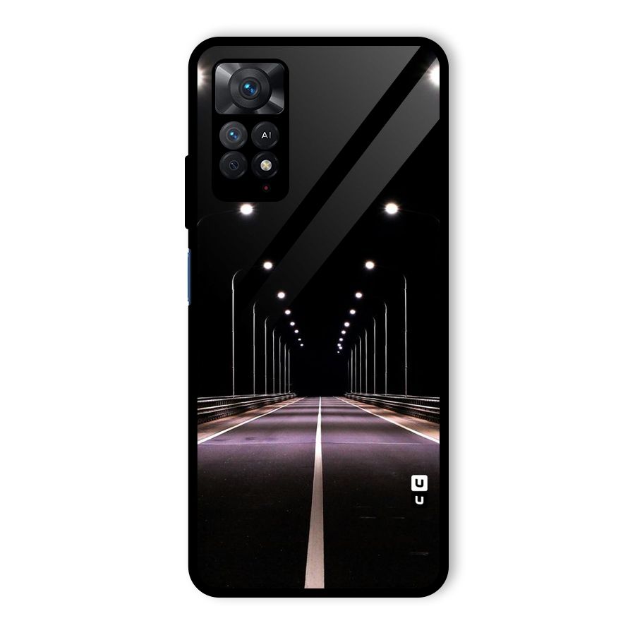 Street Light Glass Back Case for Redmi Note 11 Pro