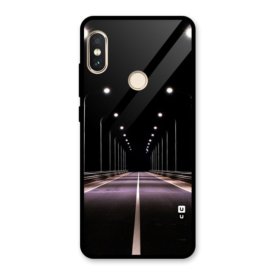 Street Light Glass Back Case for Redmi Note 5 Pro