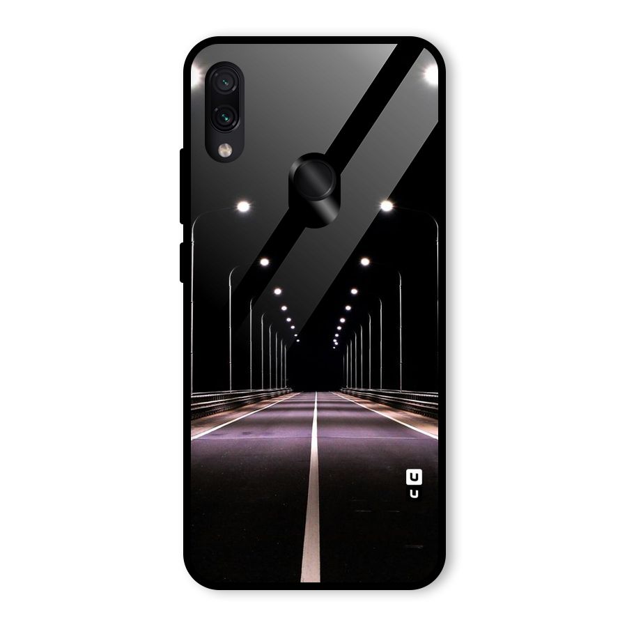 Street Light Glass Back Case for Redmi Note 7S