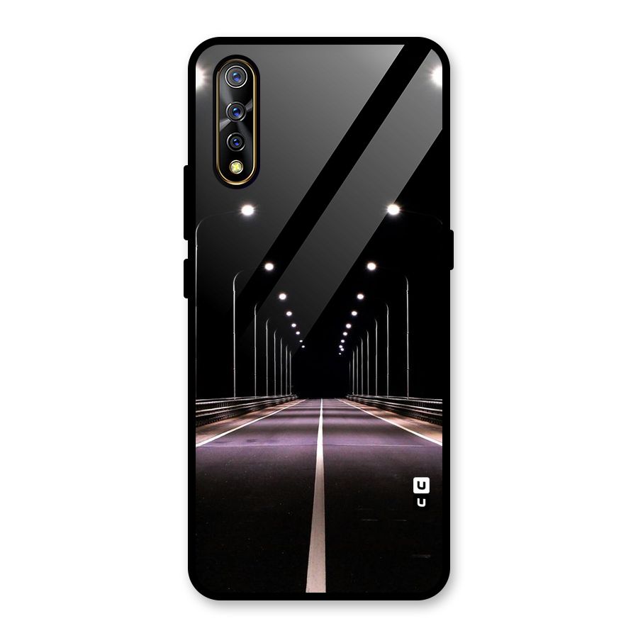 Street Light Glass Back Case for Vivo S1