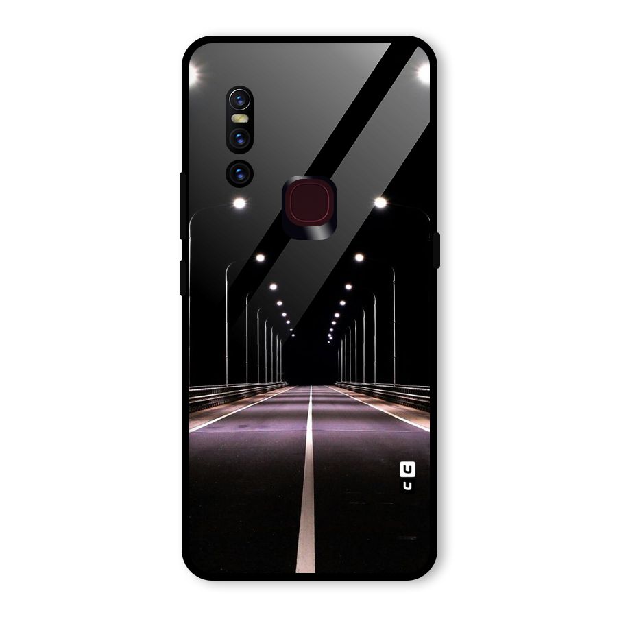 Street Light Glass Back Case for Vivo V15