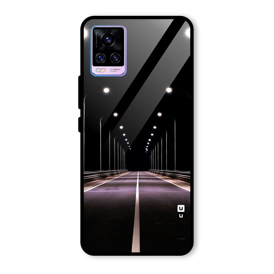 Street Light Glass Back Case for Vivo V20 Pro