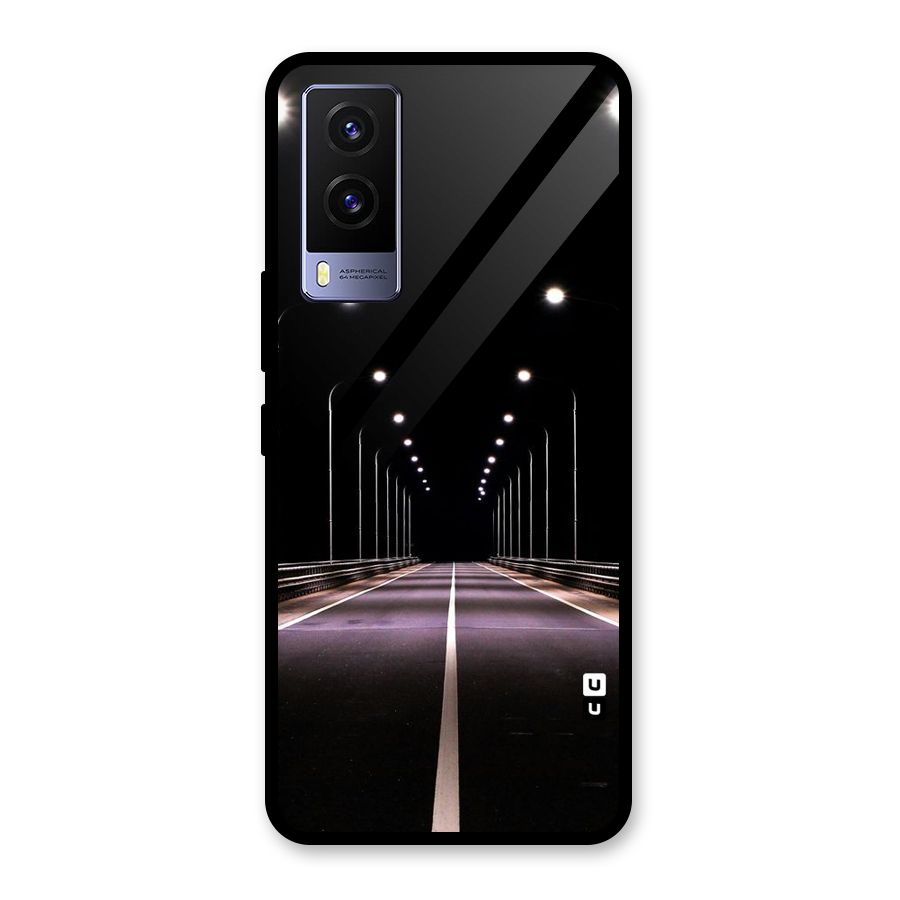 Street Light Glass Back Case for Vivo V21e 5G