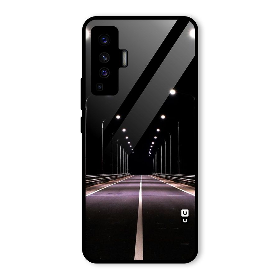 Street Light Glass Back Case for Vivo X50