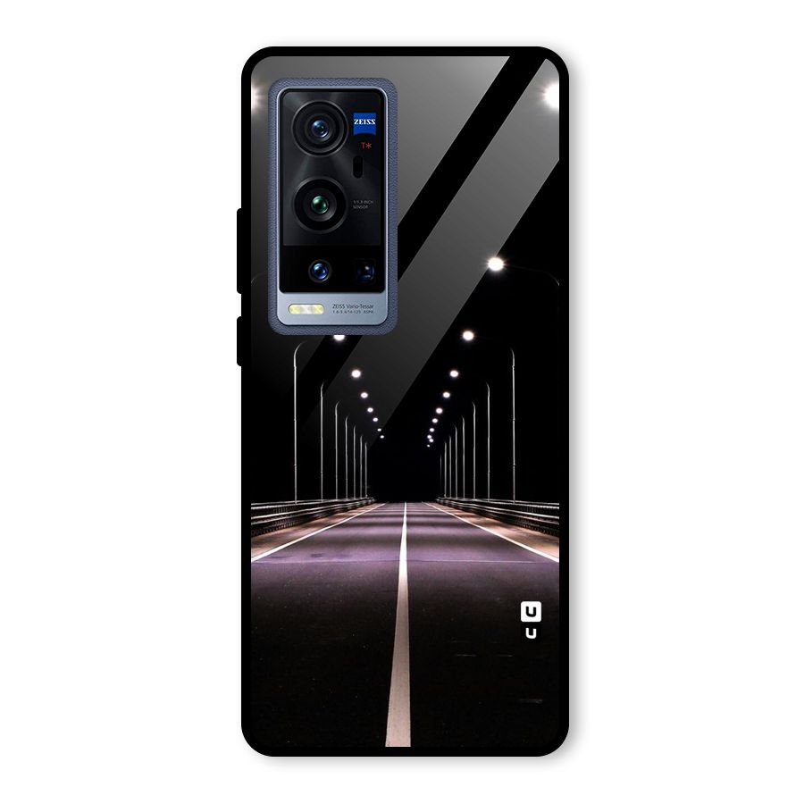 Street Light Glass Back Case for Vivo X60 Pro Plus