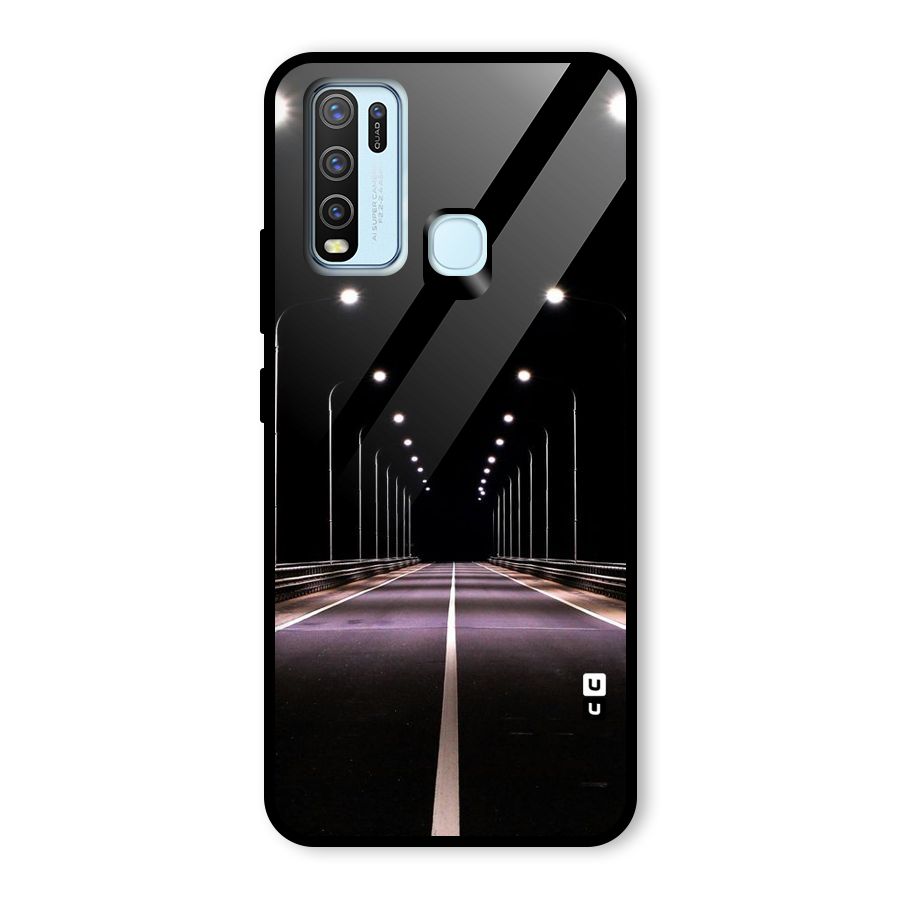 Street Light Glass Back Case for Vivo Y30