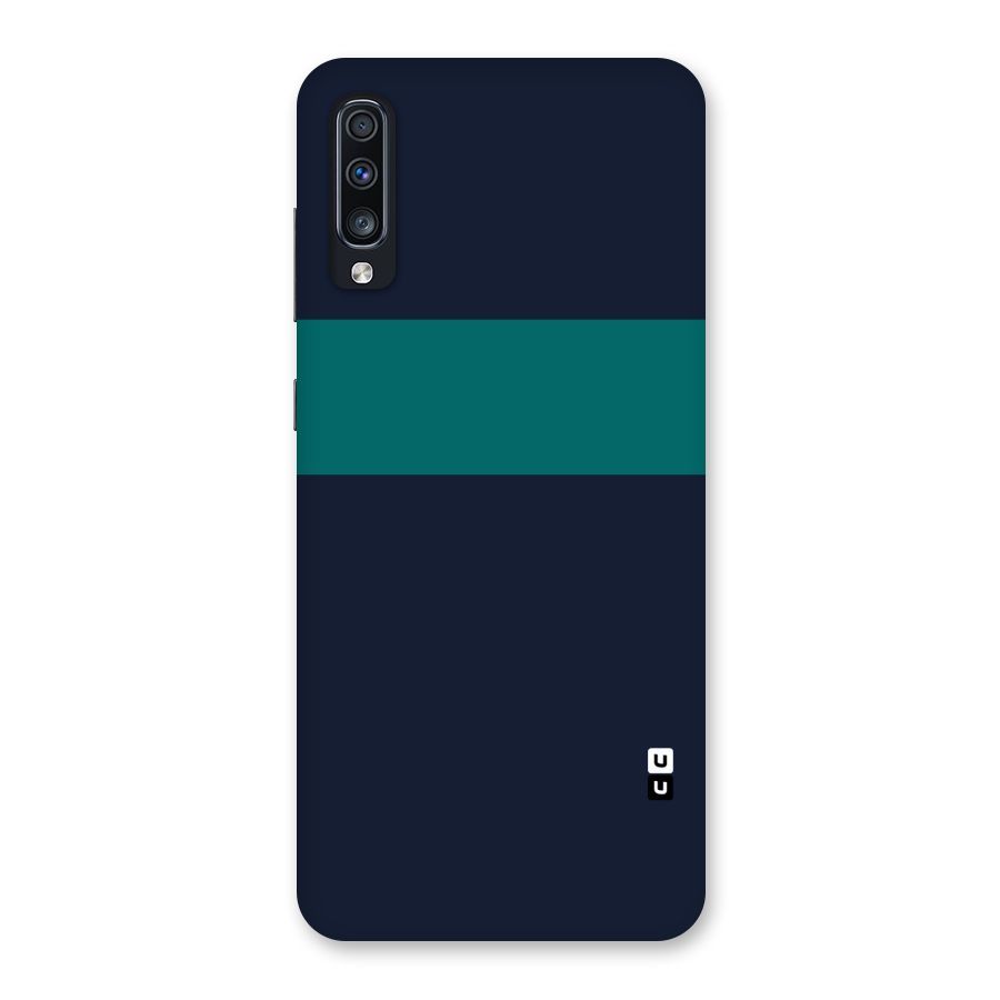 Stripe Block Back Case for Galaxy A70