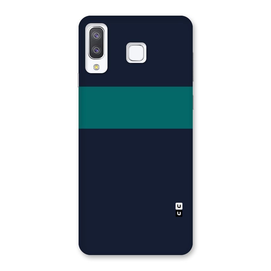 Stripe Block Back Case for Galaxy A8 Star