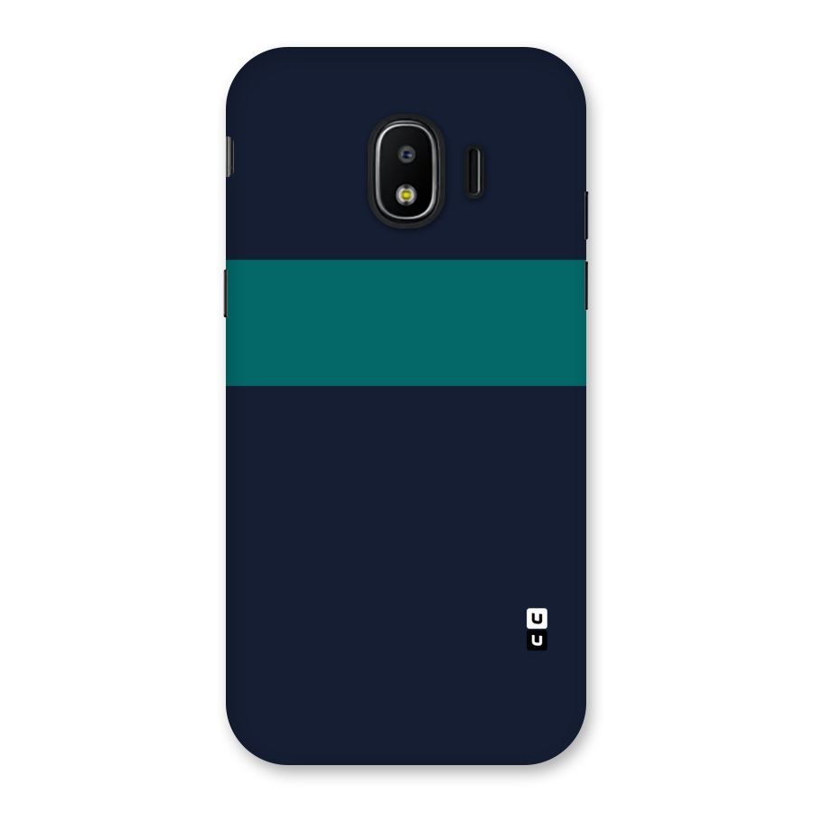 Stripe Block Back Case for Galaxy J2 Pro 2018