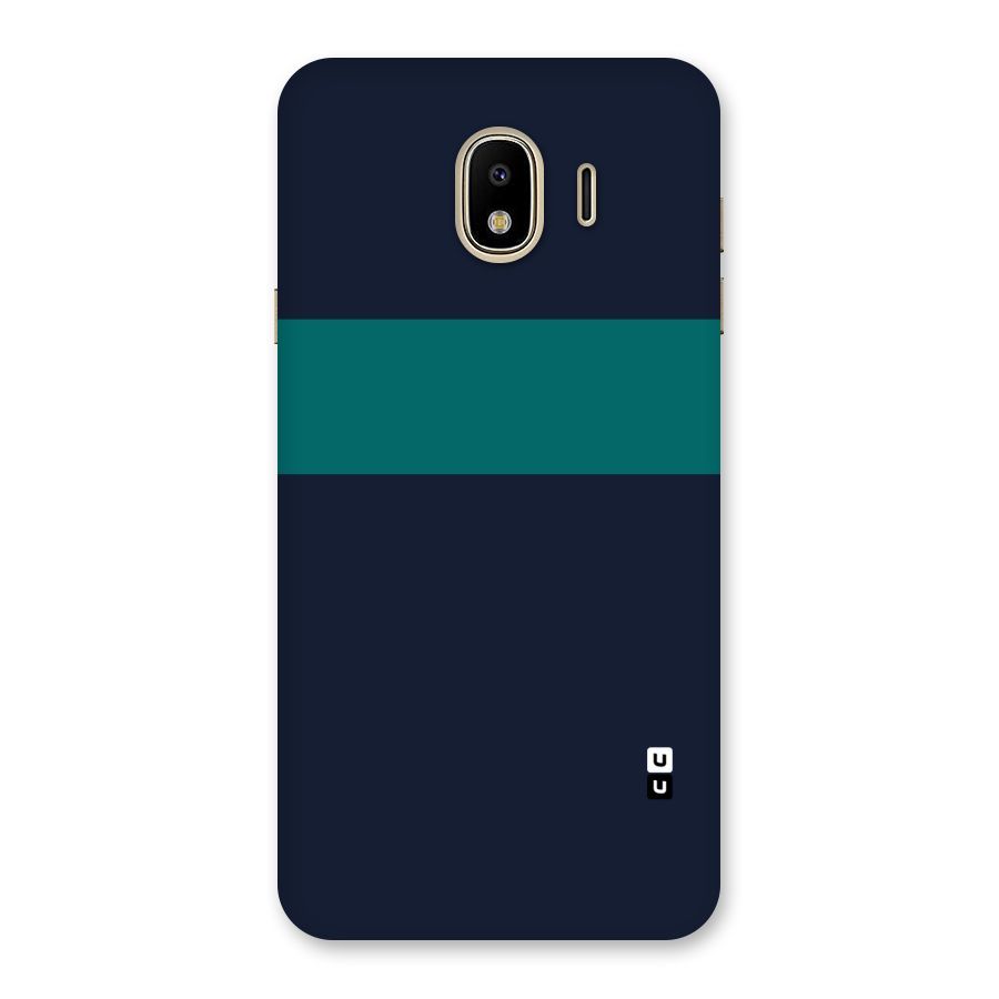 Stripe Block Back Case for Galaxy J4