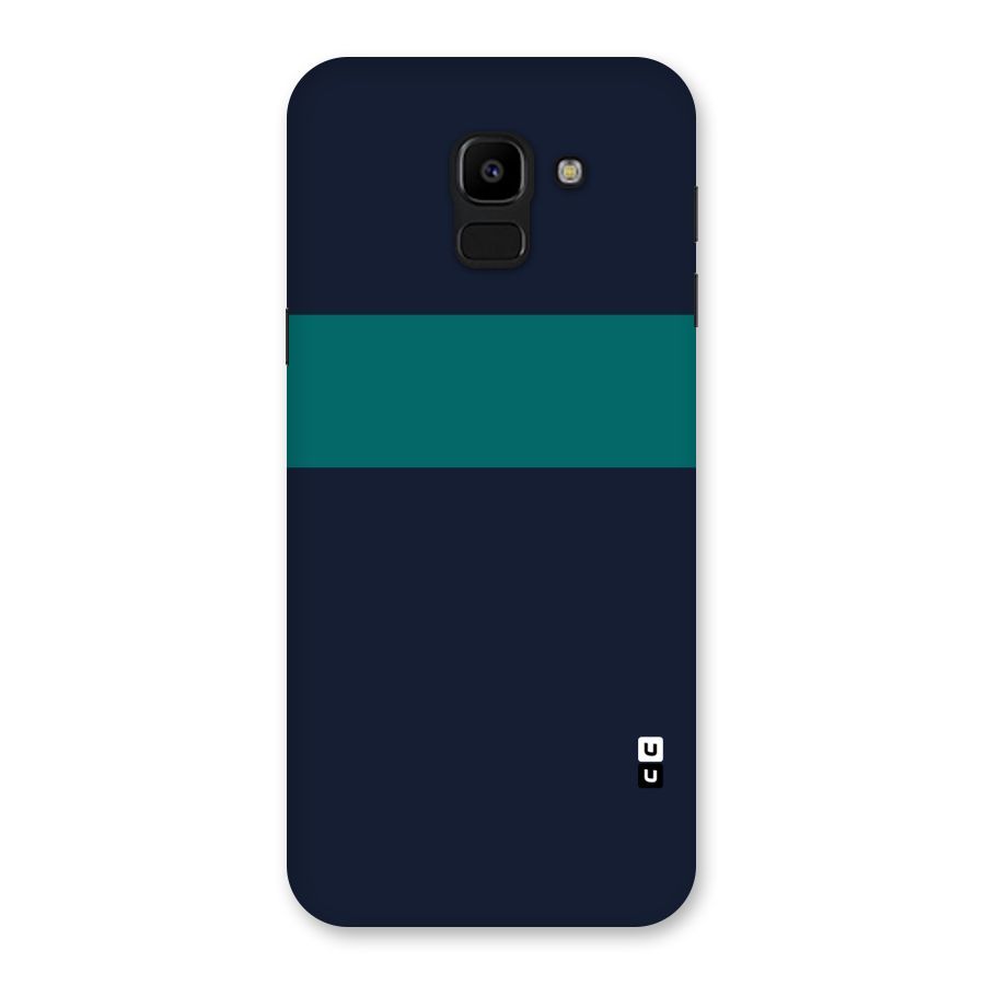 Stripe Block Back Case for Galaxy J6